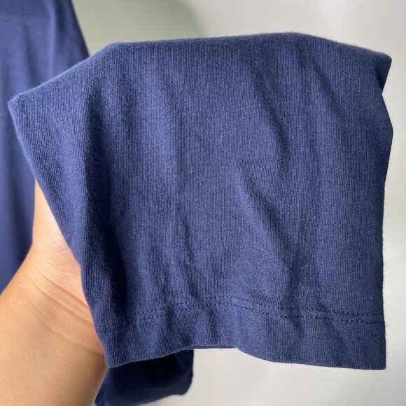 Ralph Lauren Men's Blue Polo Country Hooded Jersey Sportsman Hoodie Size XL - Picture 10 of 13